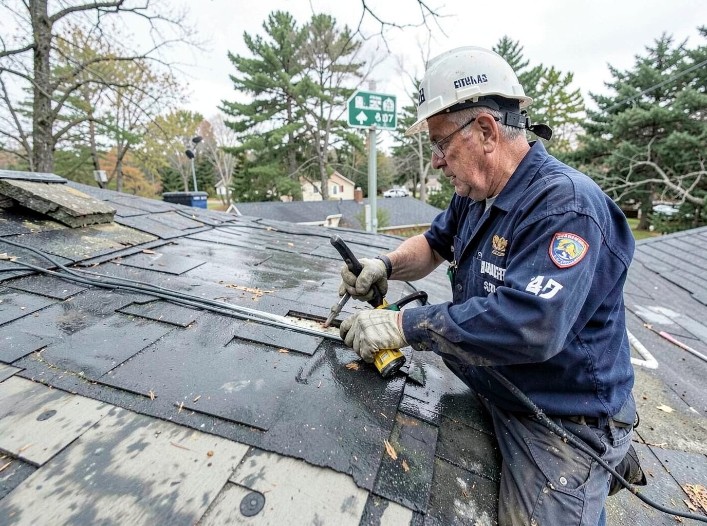roof repair in Esko, MN
