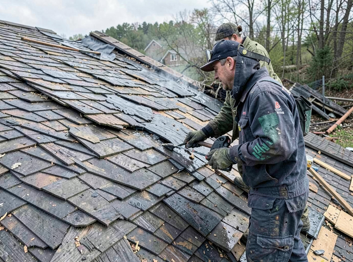 roof repair in Downtown Duluth, MN 55802/55806